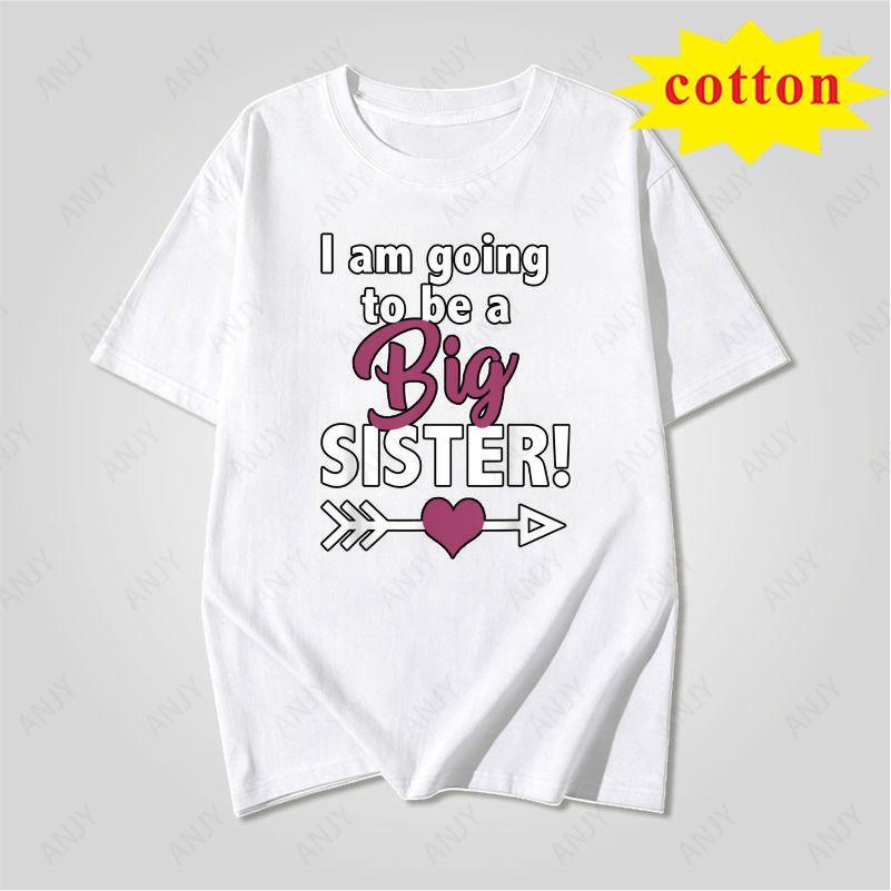 Two Child Official Announceunisext Tshirt For Warm And Fun Families Short Sleeved Round Neck Top