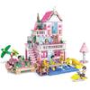 Chao Bao 7647 Lego-Compatible Seaside Villa Girls' Building Blocks Puzzle Toy
