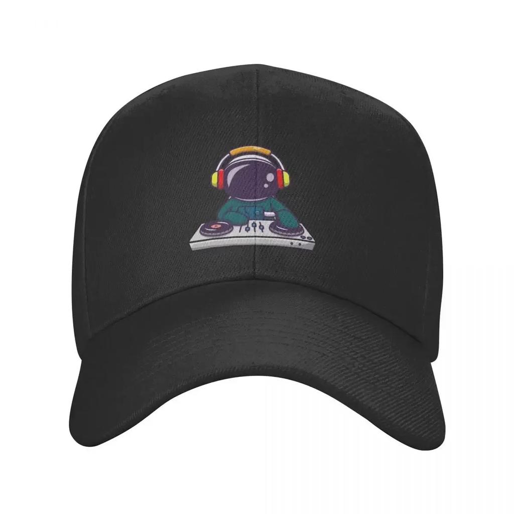 Astro DJ Baseball Cap Ball Cap black Boy Womens