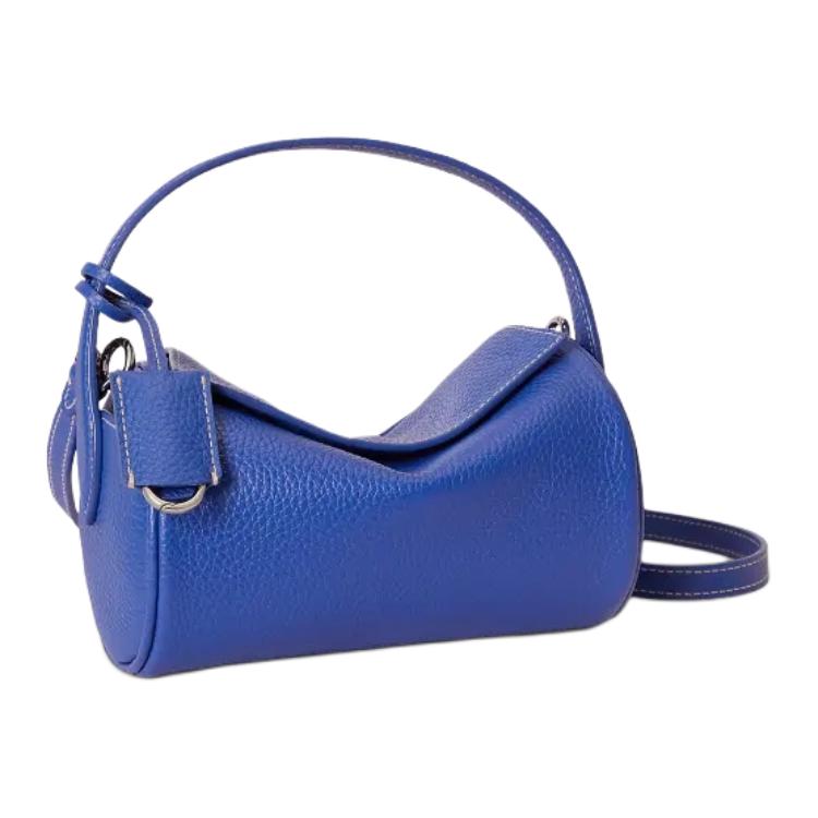 Polo Ralph Lauren Polo Play Brand Logo Leather Tote Bag Small Women handbags Blue WAPOBAG03920010