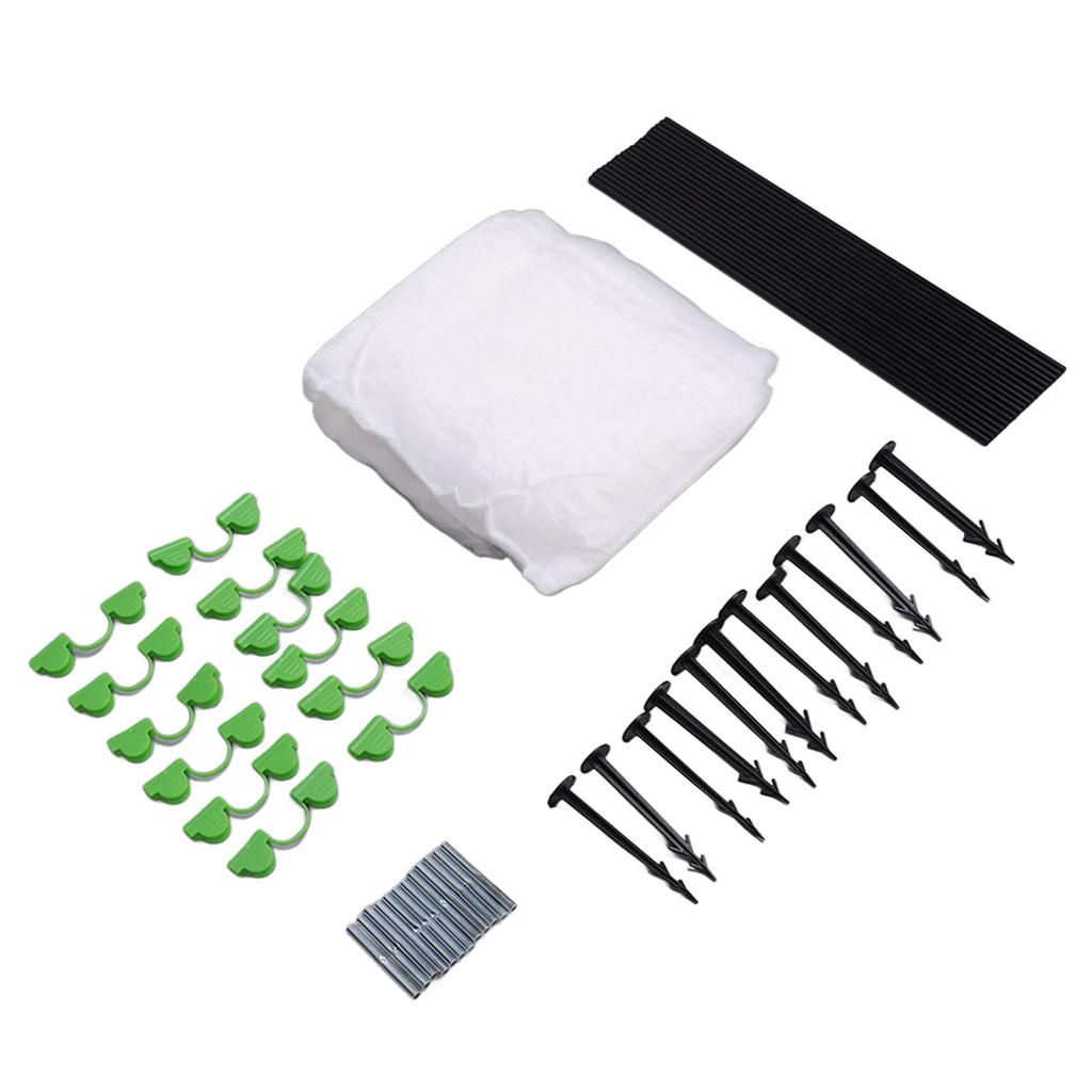 Greenhouse Hoops Grow Tunnel Long Garden Hoops Rust Free Fiberglass Garden Hoops Frame DIY Plant