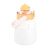 Straw Thermal Cup Large Capacity Stainless Steel Cute Stylish Water Cup for Girls Children Travel Outdoor 950ml