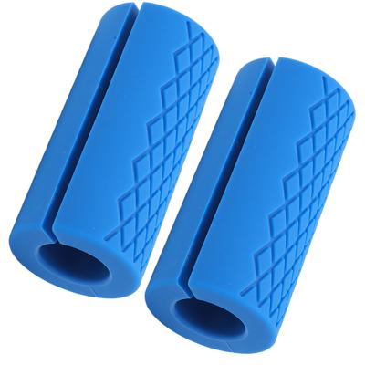 1 pár silných úchopů na činku Silné protiskluzové úchopy na posilovací tyč pro vzpírání Fitness cvičení