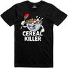 Unisex lustiges neuartiges T-Shirt Cereal Killer Weihnachtsgeschenk Neuheit Tee