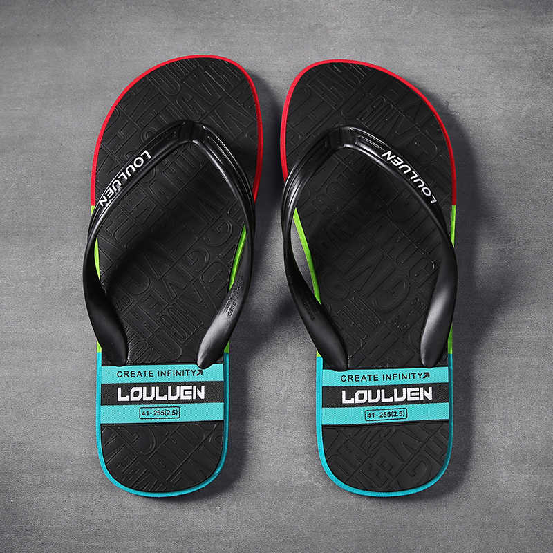 Fashion Does Not Slip Slip-resistant Luxury Brand Men's Sandals Running Trainers Shoes Travel Flip Flops Sneakers Sports Resort Out