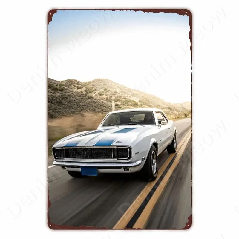 Monaco Grand Prix Vintage Metal Sign, Car Racing Tin Plaque, Motorcycle Retro Poster For Bar, Man Cave, Home, Autos Wall Decor