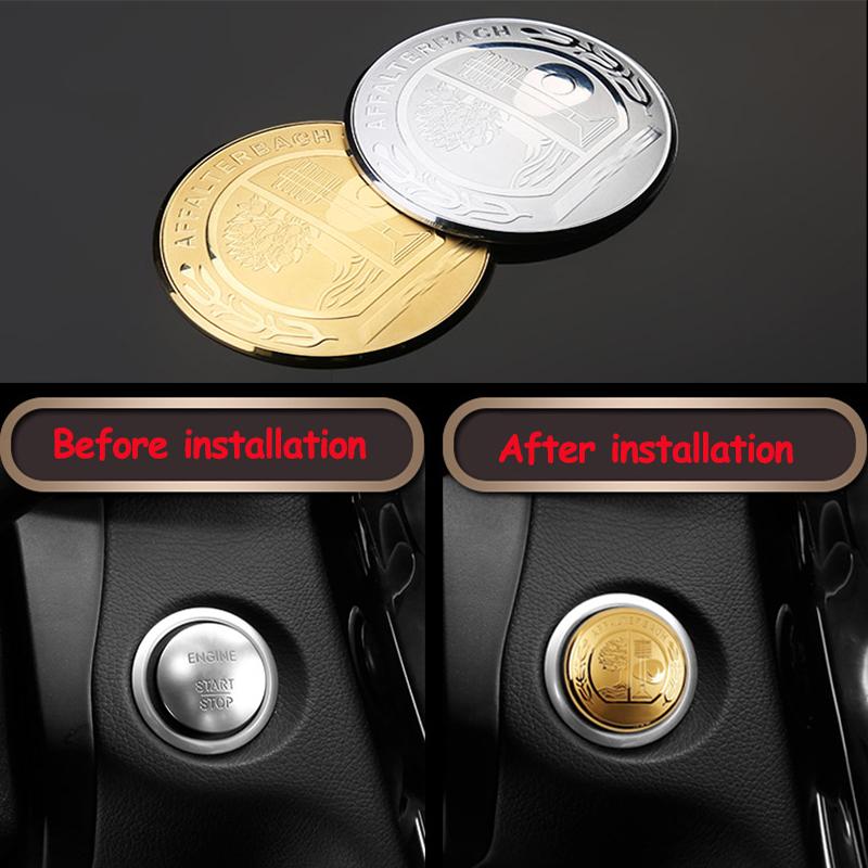4pcs Door Lock Pin Knob Frame Trim Cover Ring For Benz W212 E Class 2009-2015 S
