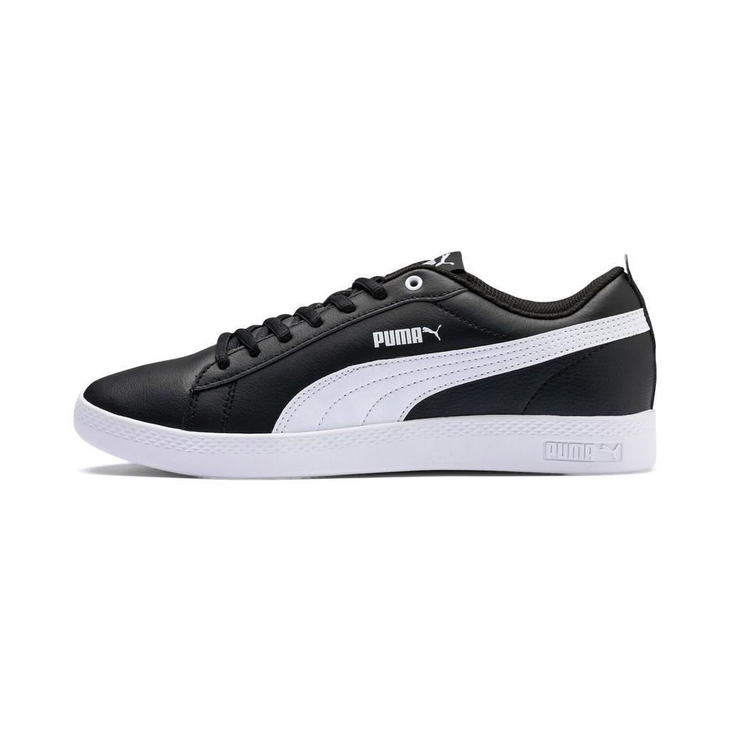Кроссовки Puma Smash V2 Leather Women black/white