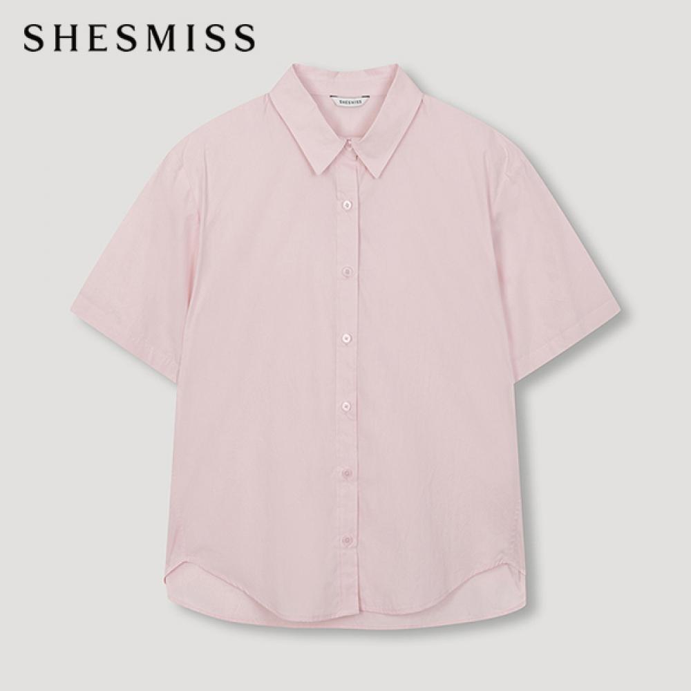 

She S miSS baSic Short Sleeve Shirt SwwStn21090 Lp light pink/55