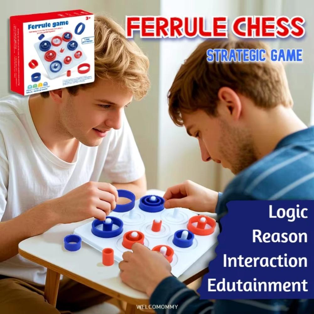 

Double Ring Chess Puzzle Toys Chess Toy Educational Strategy Toys for Kids