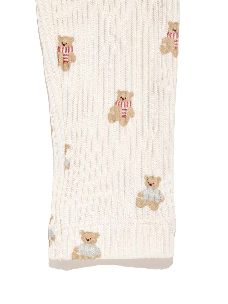 Gelato Pique Baby Bear Print Long Pants PBCP245473NVY70 [Limited Edition] [HOLIDAY]