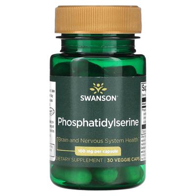 Phosphatidylserine, 100Mg, 30 Veggie Caps