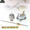 1 X 3pcs/set Nozzle Kit 1.4/1.7/2.0mm Stainless Steel Pneumatic Tool Accessories Nozzle Kit For HVLP Spray Gun H-827 Spray Gun