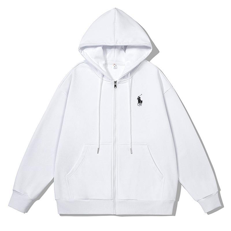 Autumn Winter British Youth Hooded Cardigan Sweatshirt - Loose Fit, Plus Size, Fashion Print with Hot Stamping and Zipper