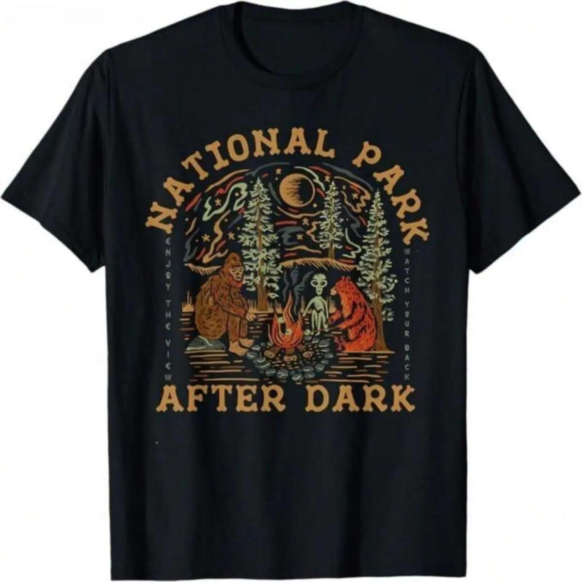 Funny National Park After Dark Men Women s T-Shirt XL
