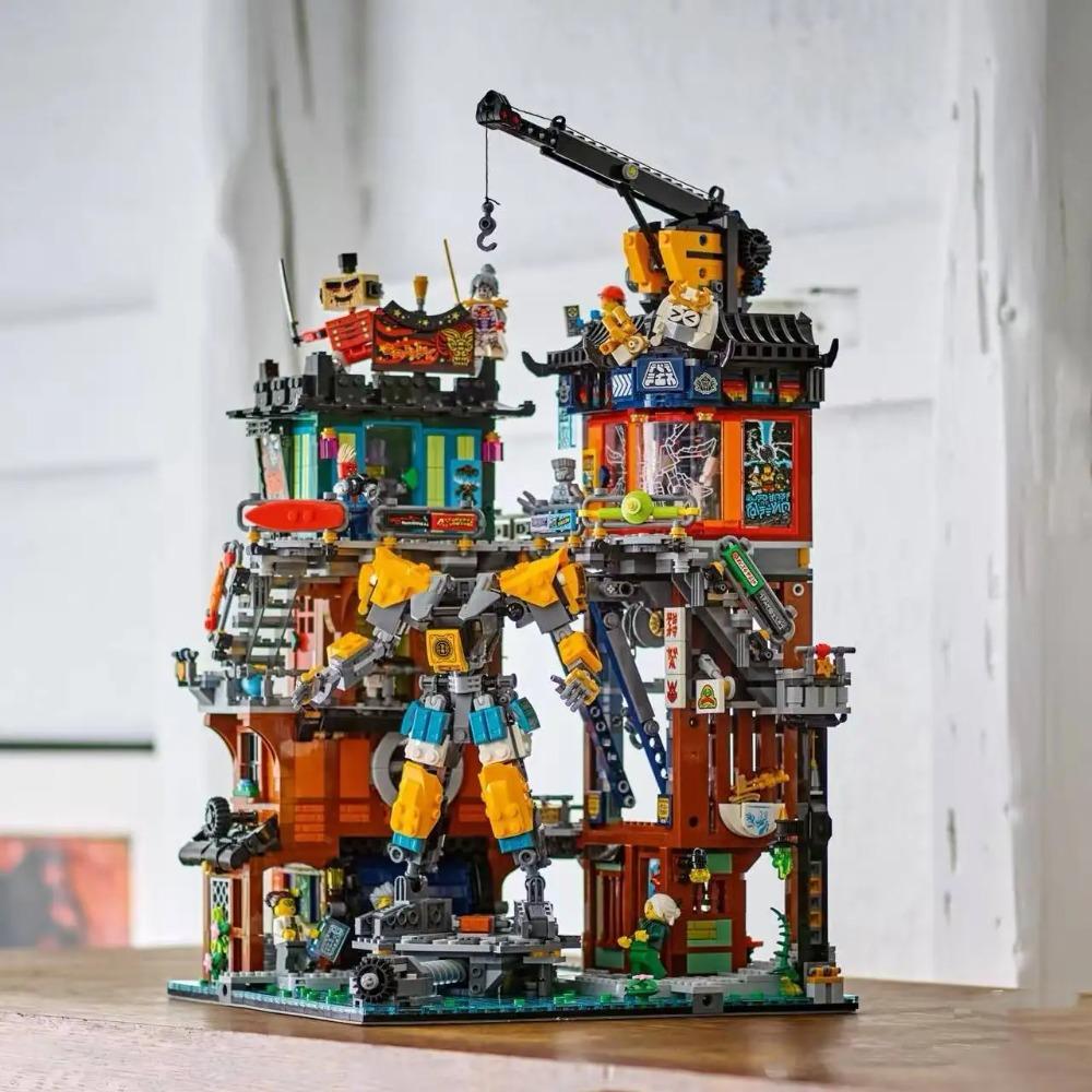 New Ninja City Workshop Building Blocks Children's Toys New Year's Birthday Gift