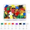 Colorful Terrain Marking Flag Pins
