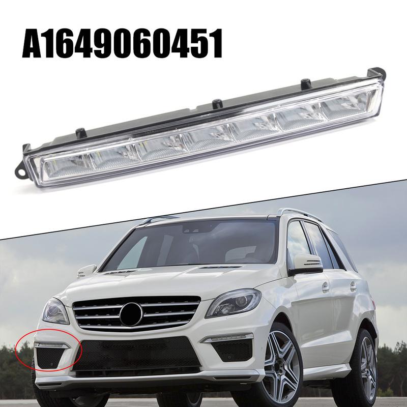 

LED Daytime Running Light Right Fog Lamp For Mercedes- Benz- X166 X164 W166 Quick tallation Car Accessories