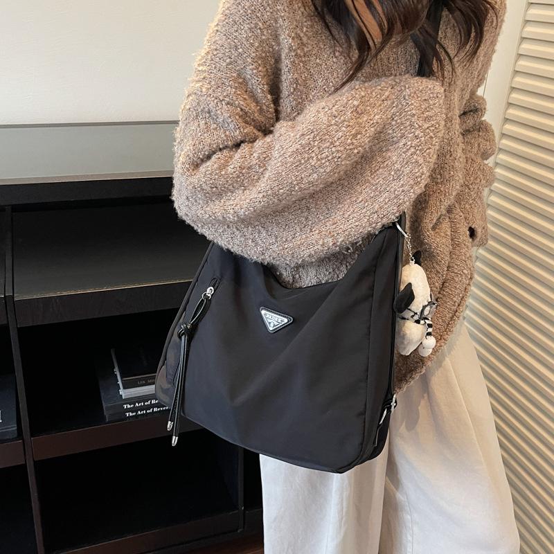 Szykowna Torba na Ramię Crossbody: Wysokiej jakości, Jednolity kolor, Wszechstronny, Duża pojemność