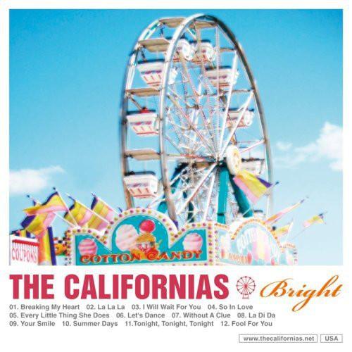 

CD CALIFORNIAS - Bright FABC051 Fabtone Records 2007 Japan Obi Rock Used