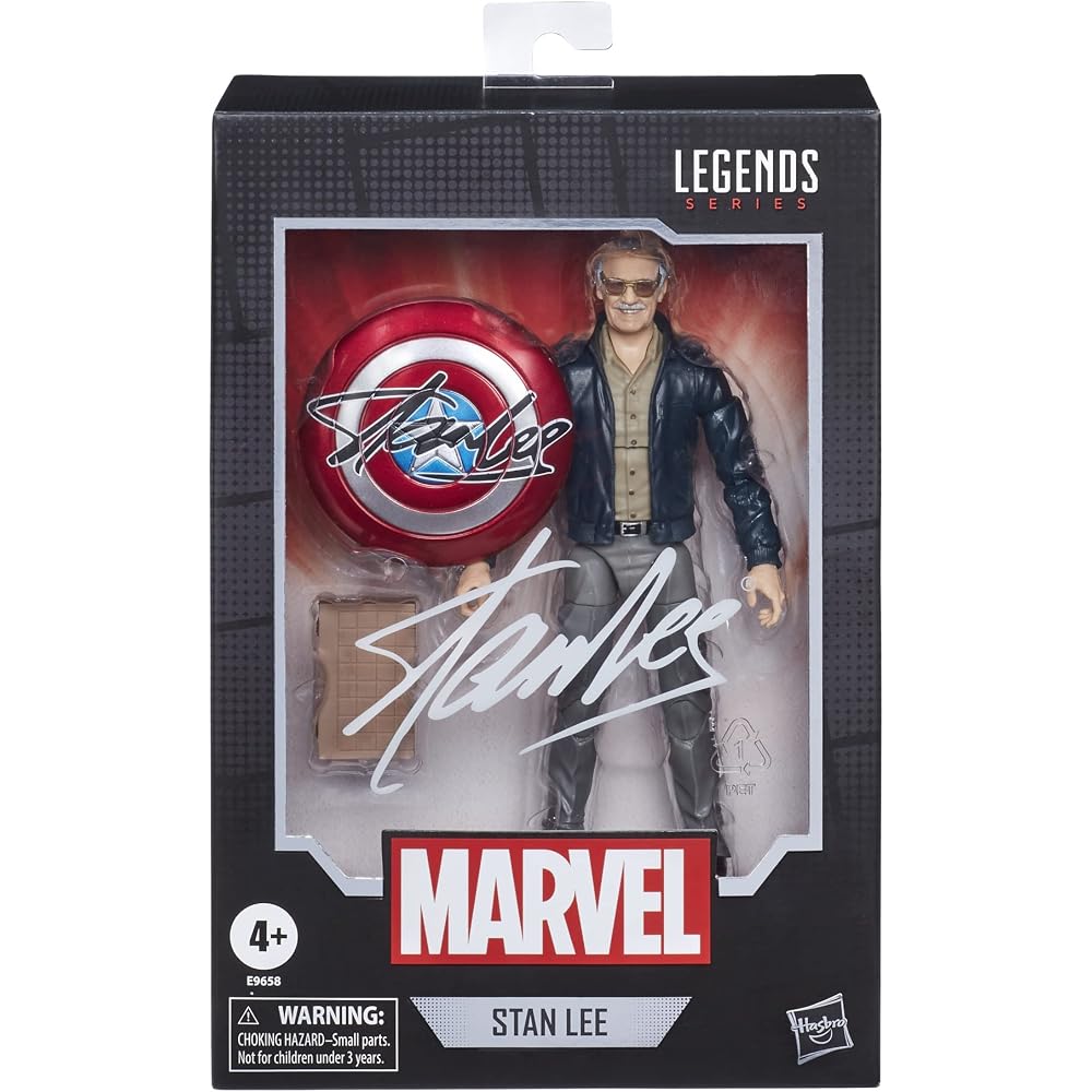 MARVEL Marvel Legends Series Stan Lee 6" Action Figure E9658 Genuine Avengers Cameo