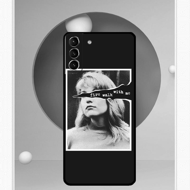 Fire Walk With Me Twin Peaks Case For Samsung Galaxy S25 Ultra S21 S22 S23 S24 Ultra S9 S10 S20 Plus S25 FE Cover Funda