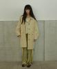 Hokuspokus Teak Suede Half Coat_Butter