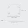 Car Door Handle Bowl Scratch Protective Invisible Transparent Stickers Silicon Rearview Mirror Anti-collision Protection Strip