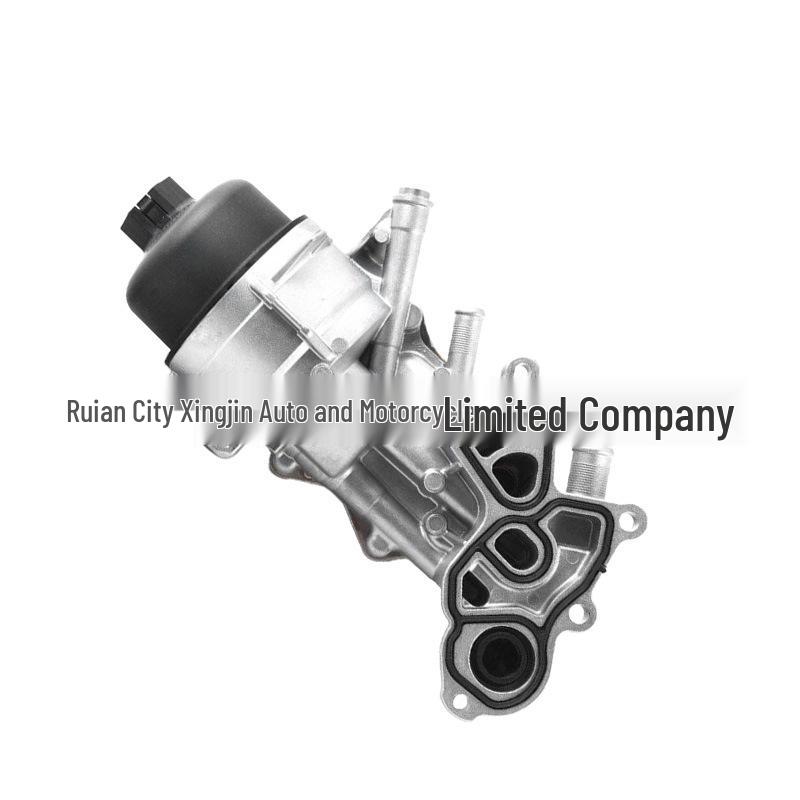 BMW MINI Cooper Engine Oil Cooler Filter Housing, Fits Part Numbers 11428643745 and 11427583112.