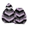 Women's Fashion Jacket Casual Printed Long-sleeved Hooded Cardigan Sweatshirts
