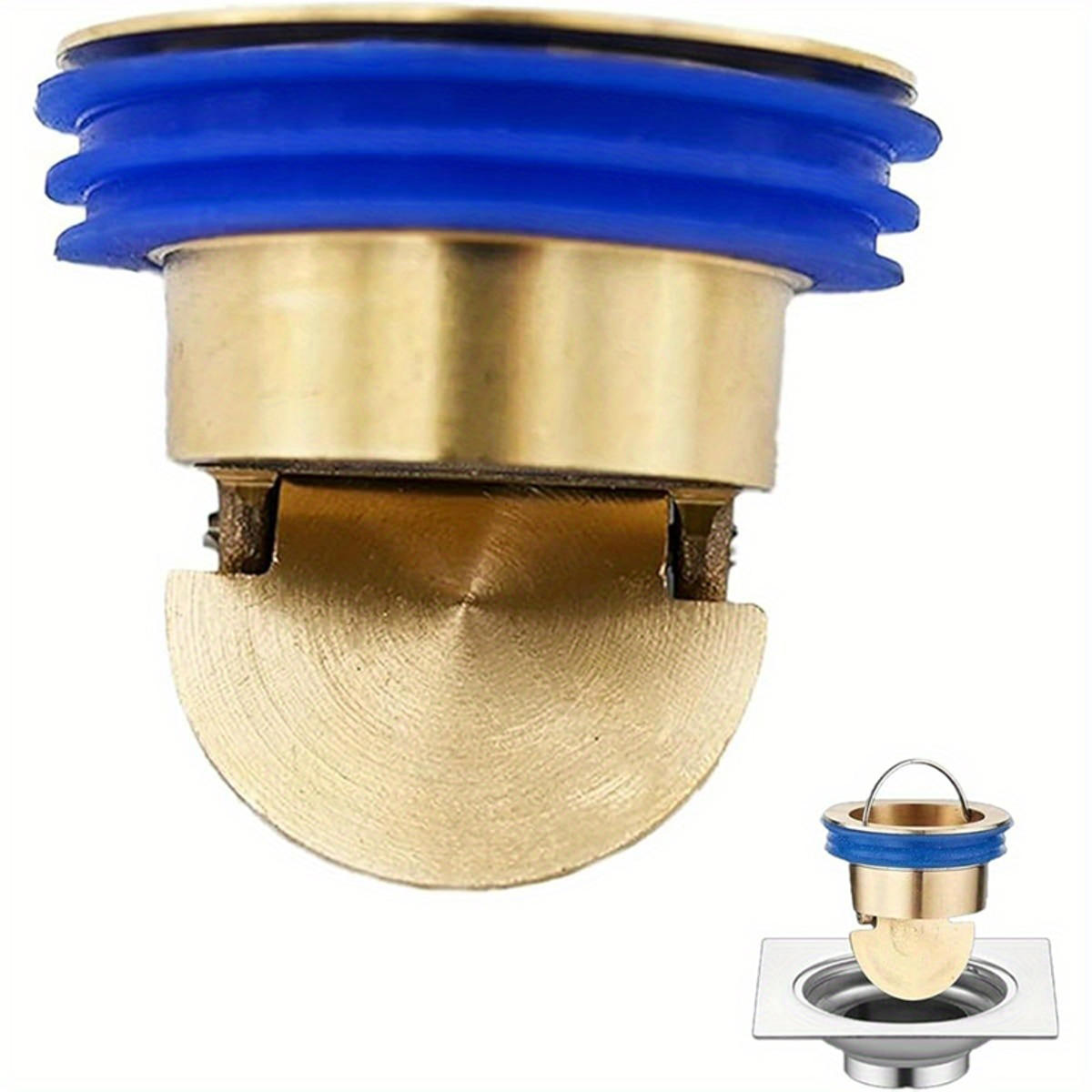 

Large Panel Self-Closing Anti-odor Floor Drain Core Toilet Sewer Shower Drain Insect Proof Floor Strainer Cover one size