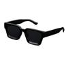 1PC Unisex Plastic Fashion Square Frame Sunglasses For Street Photography And Beach Trips Driving Accessories