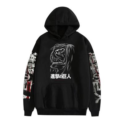 New Arrivals Couple Fashion for Fans of Attack On Titan Printed Sweatshirt Outdoor Sport Cosplay Pullovers Hoodie