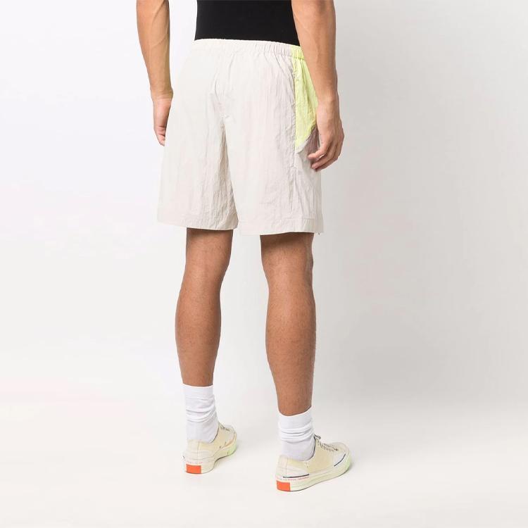 Y-3 FW21 Detail Elastic Waist Casual Shorts Men shorts Beige HF7065