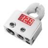 Precise 12V-24V Car Battery Terminal Connectors Strong Versatility 0 4 8 Gauge AWG Battery Clamp