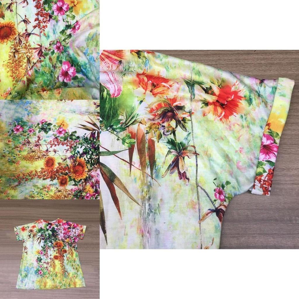 Women's Floral Print Short Sleeve Tops Featuring Soft Material For Ultimate Comfort