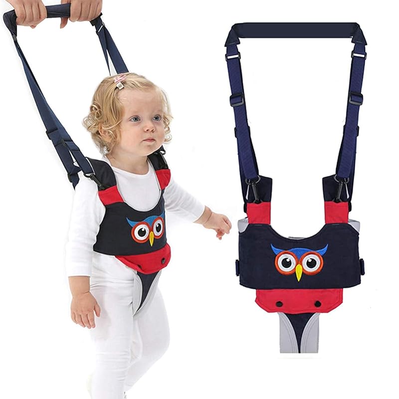 IULONEE Baby Walker, Handheld Kids Toddler Walking Harness Helper Assistant Protective Belt Child Activity Walker Adjustable Standing Up Walking