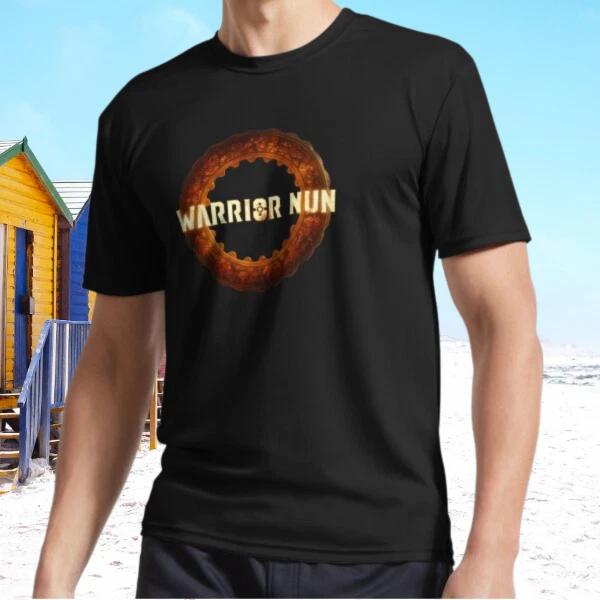

New Warrior Nun Halo Logo - Netflix Active T-Shirt Funny Size S - 5XL 2XL