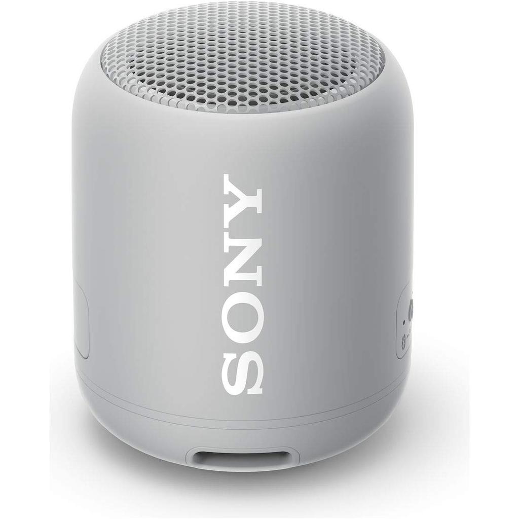 Sony Wireless Portable Speaker Waterproof Dustproof Bluetooth Compatible Deep Bass Model Mic Lightweight and Compact 2019 Model Gray H SRS-XB12 / / /