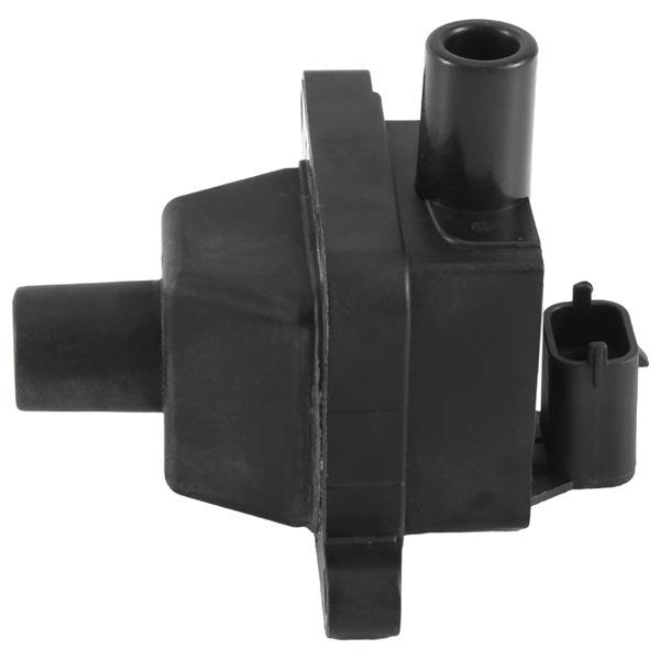 Black ABS Automotive High-Voltage Ignition Coil 46755605: Compatible with... None