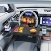 Car Steering Wheel More Car Table for and Easy to Car PC Convenient Car Compatible with Almost All Table, Driver's Seat, Stable, Multifunctional,