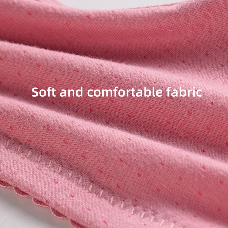 Women's Bra Front Button Bra No Steel Ring Printed Underwear Vest Bra Plus Size