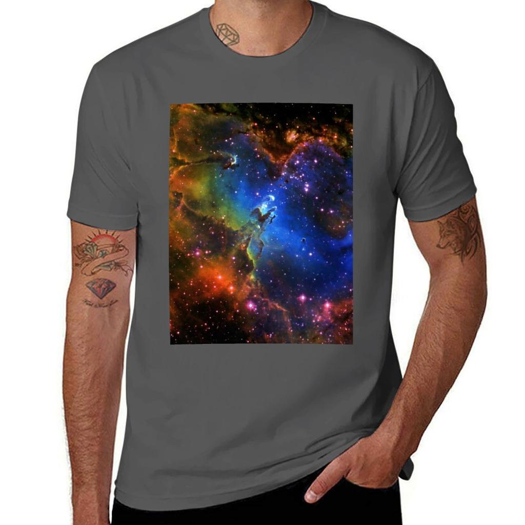 Galaxy Eagle Tshirt Urban Casual Loose Fit Tee