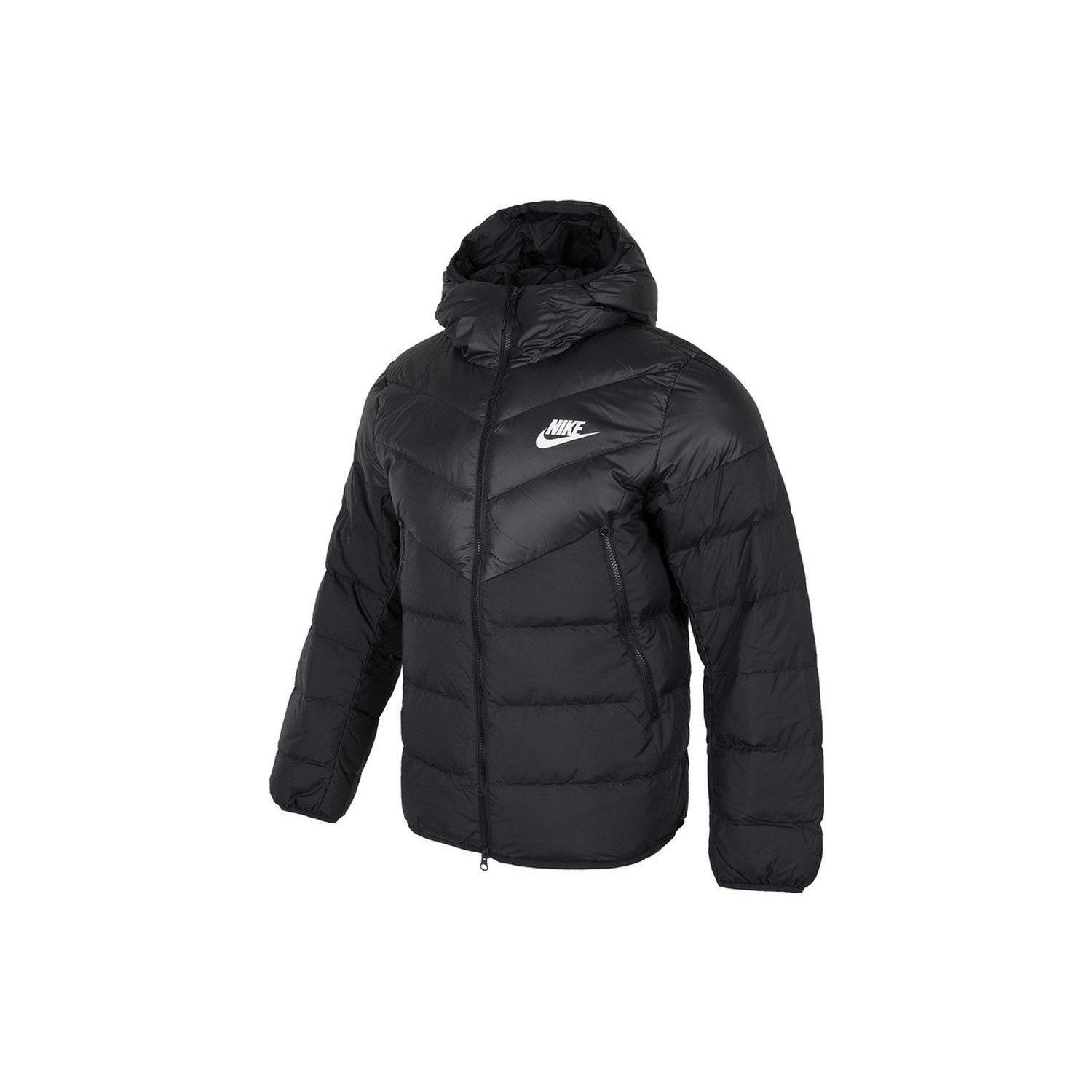 Nike Men Logo Casual Hooded Down