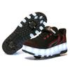 Children's double wheel runaway shoes pulley shoes USB charging interface LED light boy wheel shoes girl luminous shoes light shoes