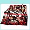 Cobertor com Padrão de Personagens do WWE Royal Rumble Para Uso Doméstico e Presente