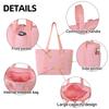 Portable Yoga Fitness Bag Women'S Sports Leisure Travel Large Capacity Shoulder Bag Can Print Tote Bag