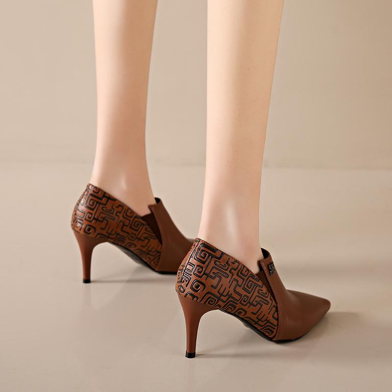 2024 Botas Femininas Women Fashion Sweet High Quality Side Zipper Short Ankle Boots Lady Brand Design Brown Black Boot