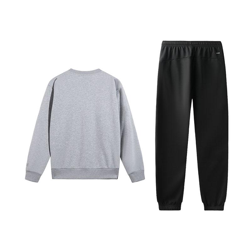 Li-Ning Fashion Pullover Sweatshirt Comfortable Long Pants Casual Sports Suit Unisex Sweatshirt, Pants, Sports Suit AWDVJ29-2+AKLVC99-1