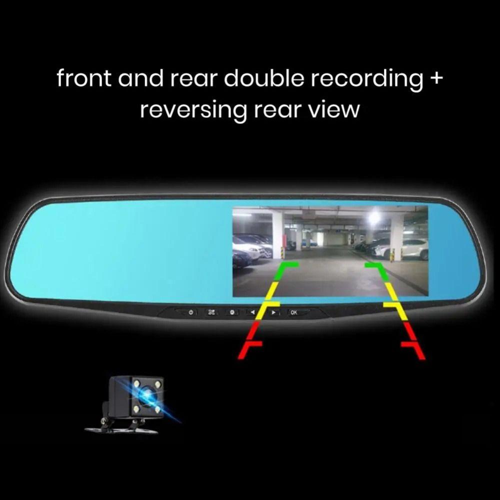 NEW Dual Lens Dash Camera 1080P Wide Angle Vehicle Recorder HD Recording Night Vision Car Dashcam Vehicle Monitoring